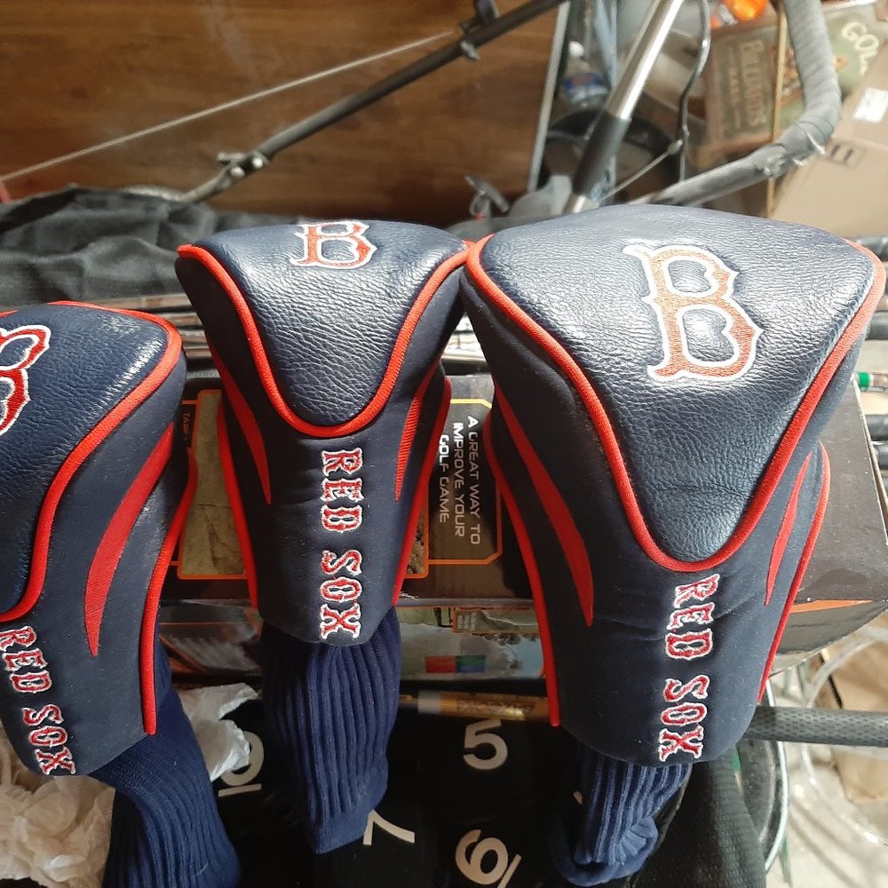 boston red sox golf covers